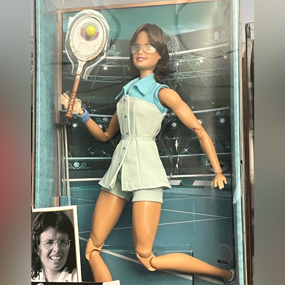 Other - Tennis Player Doll with Racket